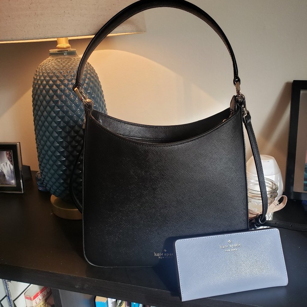 Kate Spade Bundle | Purse + Wallet + Lrg Makeup Bag (chk photos for makeup bag)